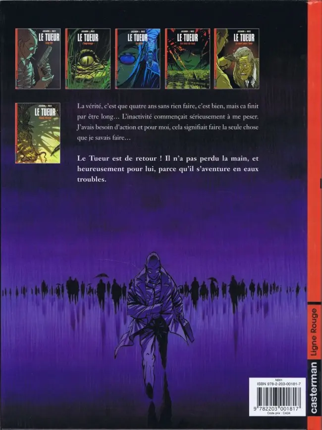 Verso de l'album Le Tueur Tome 6 Modus Vivendi