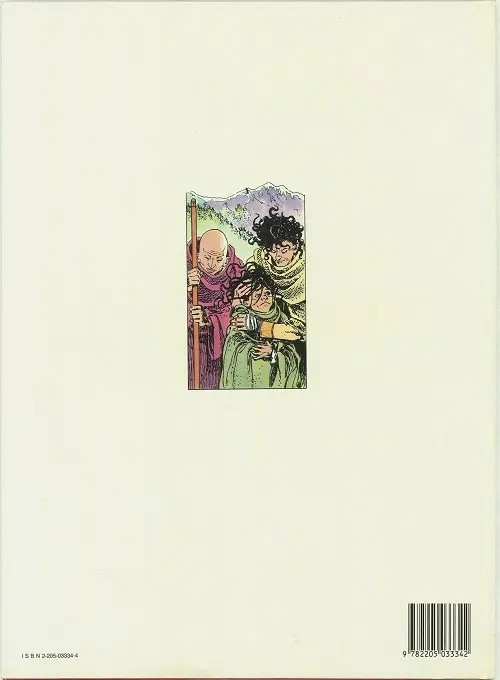 Verso de l'album Les Voyages de Takuan Tome 1 Les Fous de Dieu