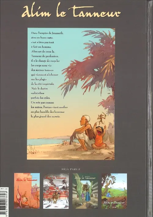 Verso de l'album Alim le tanneur Tome 3 la terre du prophète pâle