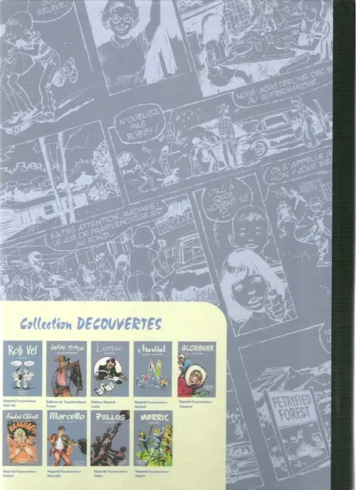 Verso de l'album Découvertes Gloesner