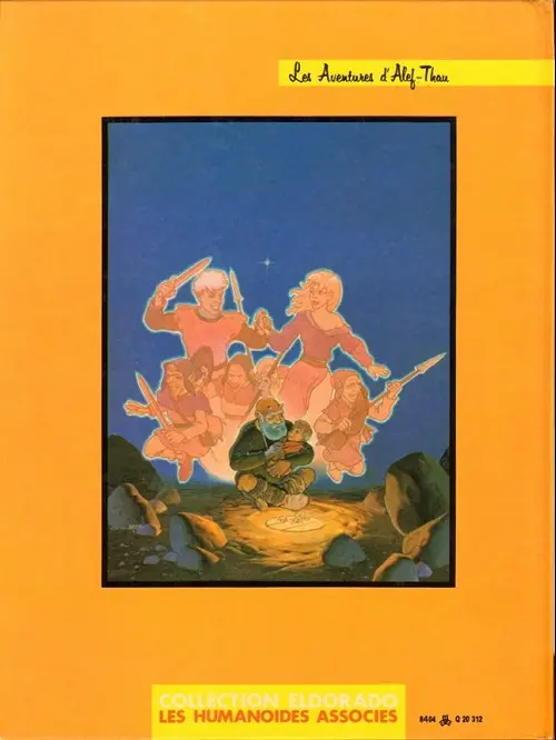 Verso de l'album Les aventures d'Alef-Thau Tome 1 L'enfant tronc