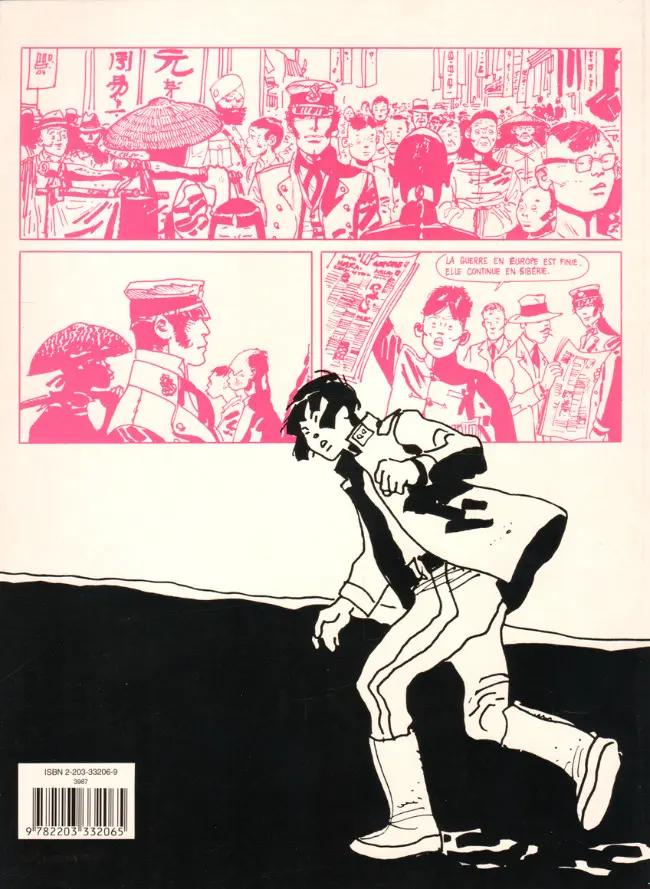 Verso de l'album Corto Maltese Tome 4 Corto Maltese en Sibérie