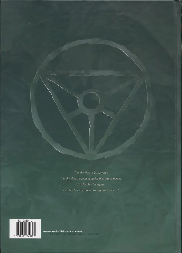 Verso de l'album Garous Tome 1 La Caste des Ténèbres