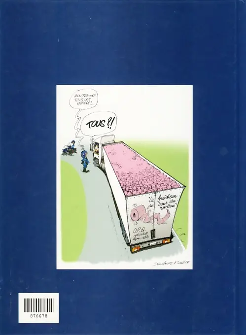 Verso de l'album Les Gendarmes Tome 1 Flagrant délire !