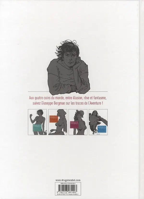 Verso de l'album Giuseppe Bergman Tome 2 Aventures africaines