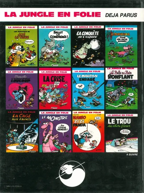 Verso de l'album La Jungle en folie Tome 7 Le mouton enragé
