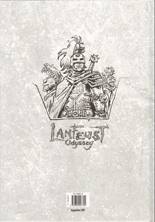 Verso de l'album Lanfeust Odyssey Tome 4 La grande traque