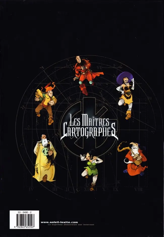 Verso de l'album Les Maîtres cartographes Tome 1 Le monde de la cité