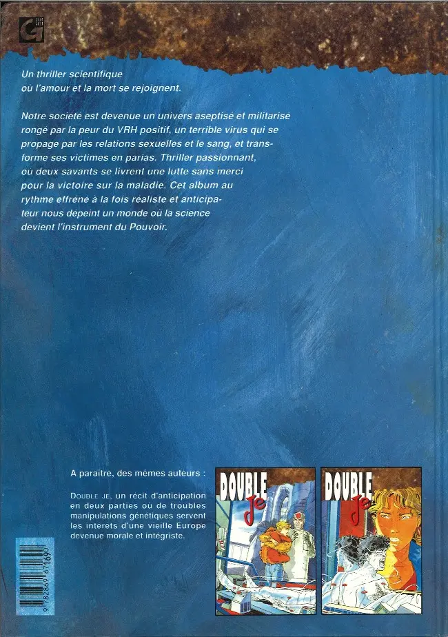 Verso de l'album Péché Mortel Tome 1