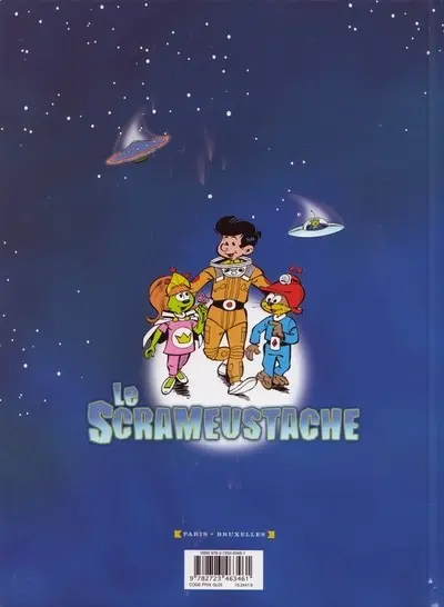 Verso de l'album Le Scrameustache Tome 9 Le dilemme de Khéna