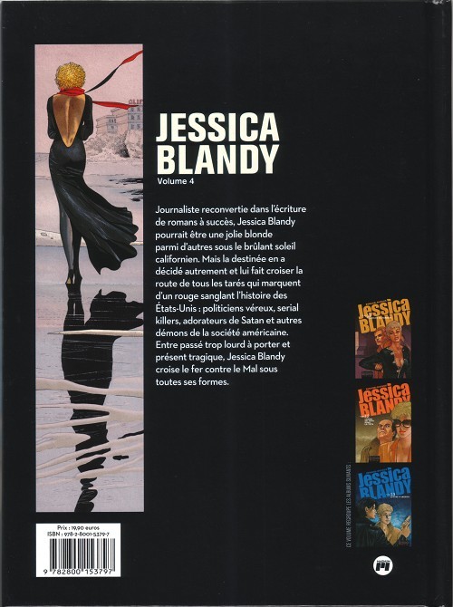Verso de l'album Jessica Blandy Intégrale Volume 4