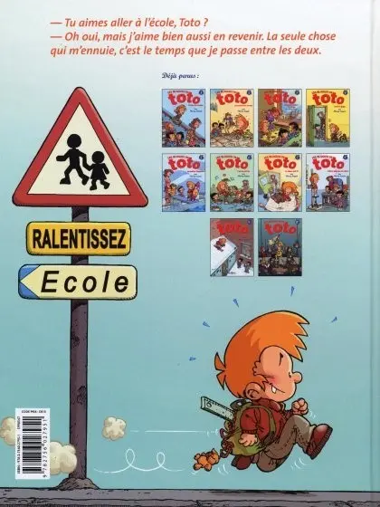 Verso de l'album Les Blagues de Toto Tome 10 L'Histoire drôle