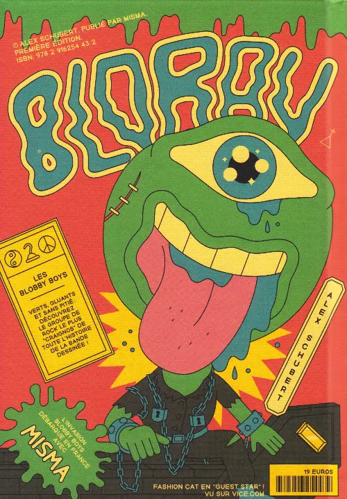Verso de l'album Blobby boys