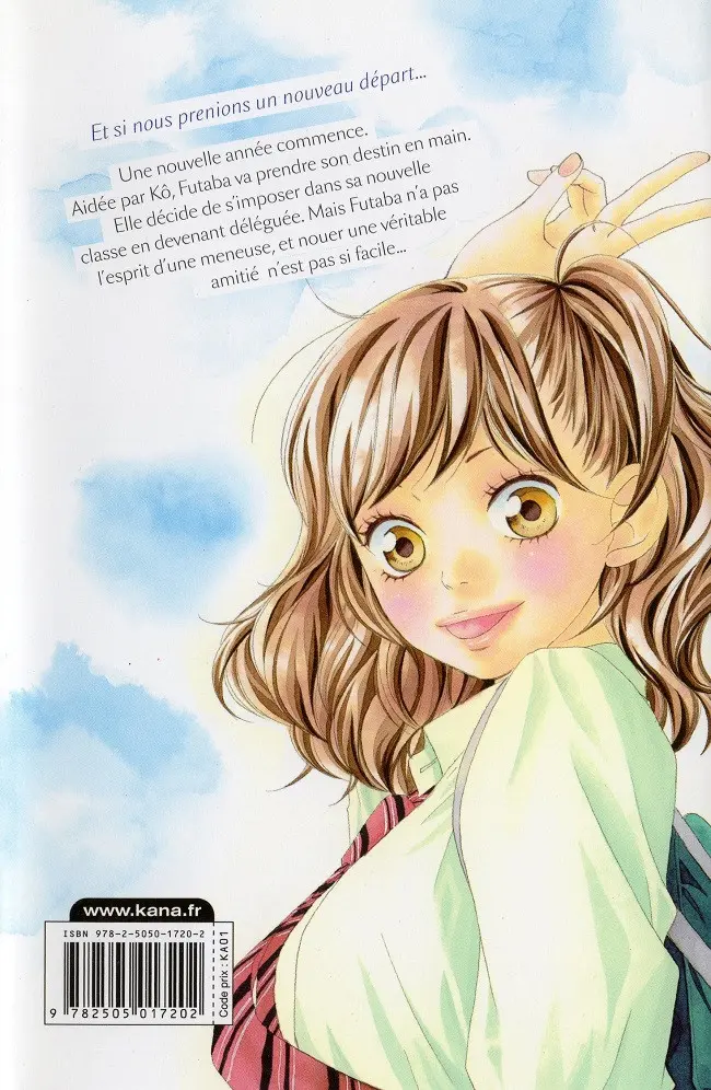 Verso de l'album Blue Spring Ride 2