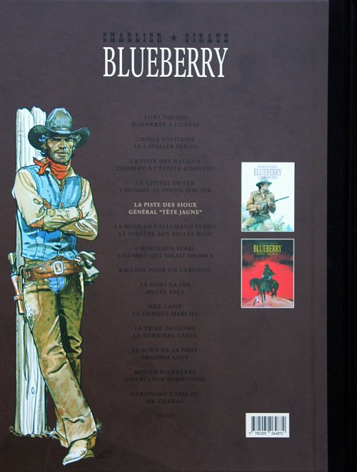 Verso de l'album Blueberry Intégrale Le Soir Volume 5