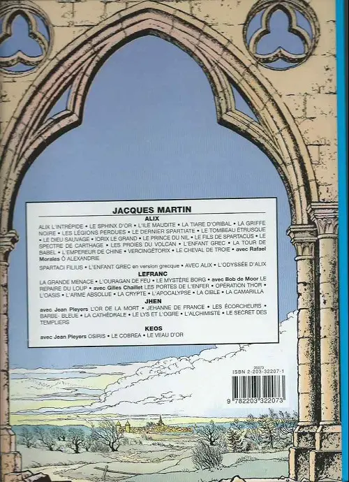 Verso de l'album Jhen Tome 1 L'or de la mort