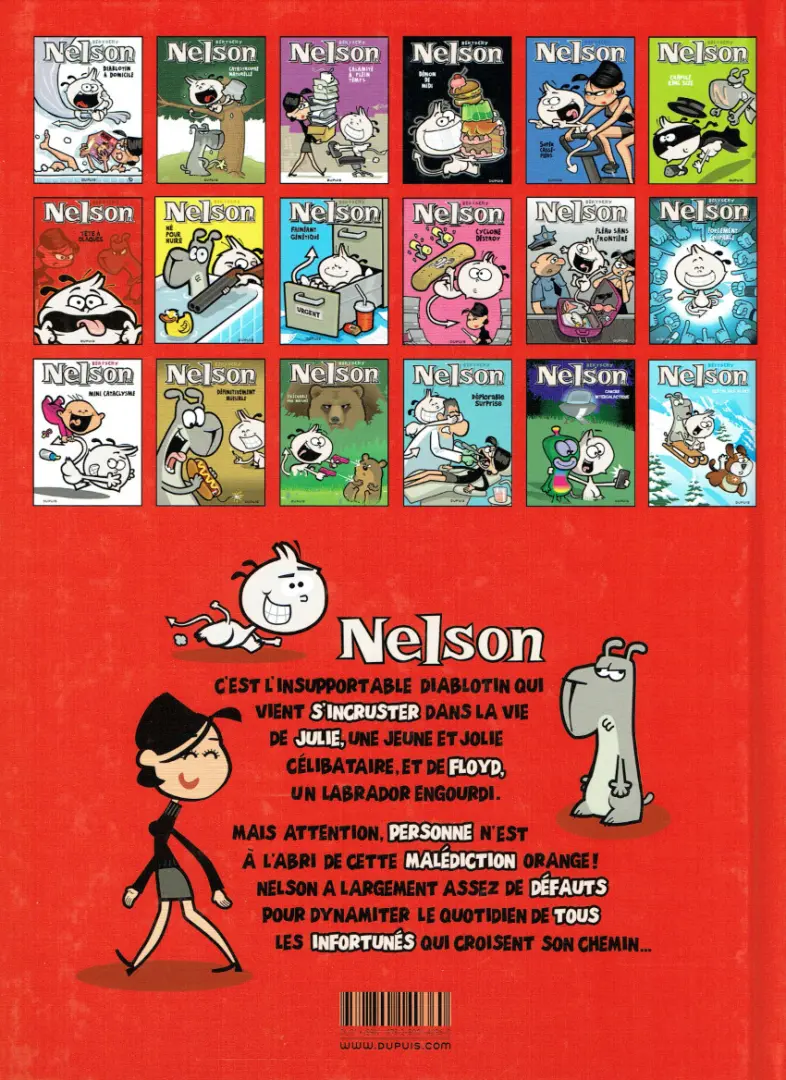 Verso de l'album Nelson Tome 7 Tête à claques