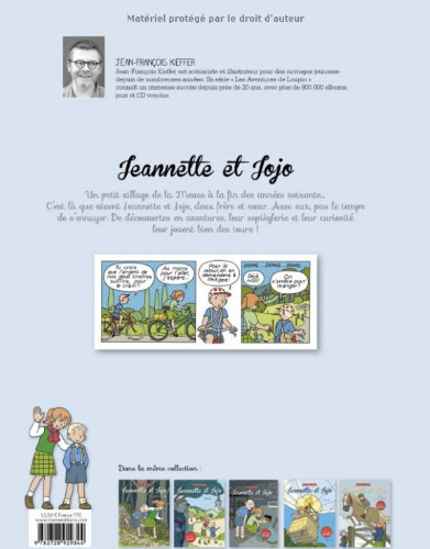 Verso de l'album Jeannette et Jojo Tome 6 Le grand tour