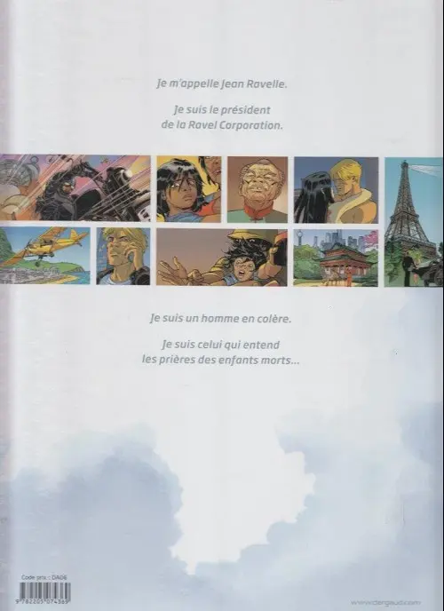 Verso de l'album Le Rédempteur 2 Les cris de la mondialisation