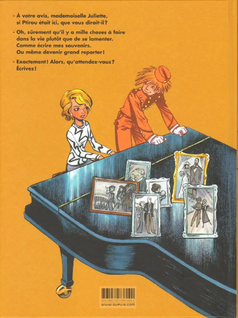 Verso de l'album Mademoiselle J. Tome 2 Je ne me marierai jamais - 1938