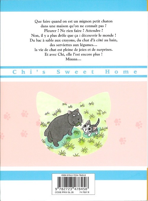 Verso de l'album Chi - Une vie de chat Tome 2