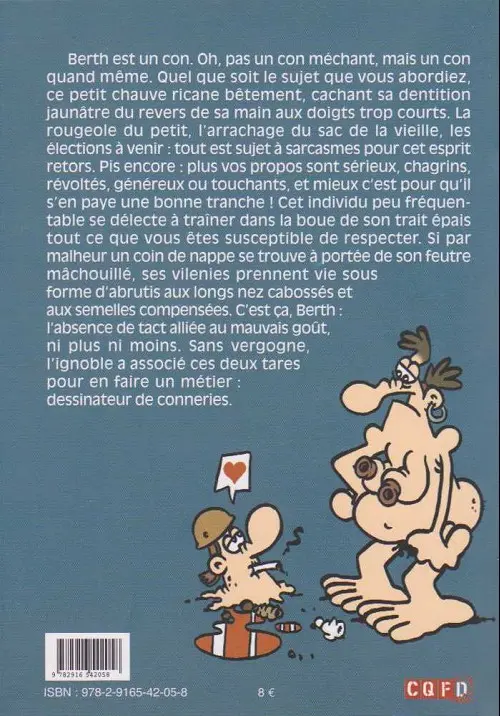 Verso de l'album C'est facile de se moquer