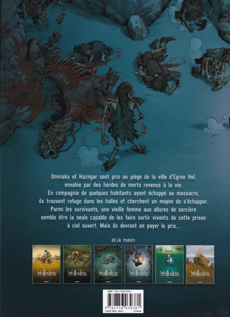 Verso de l'album Wollodrïn Tome 4 Le convoi 2/2