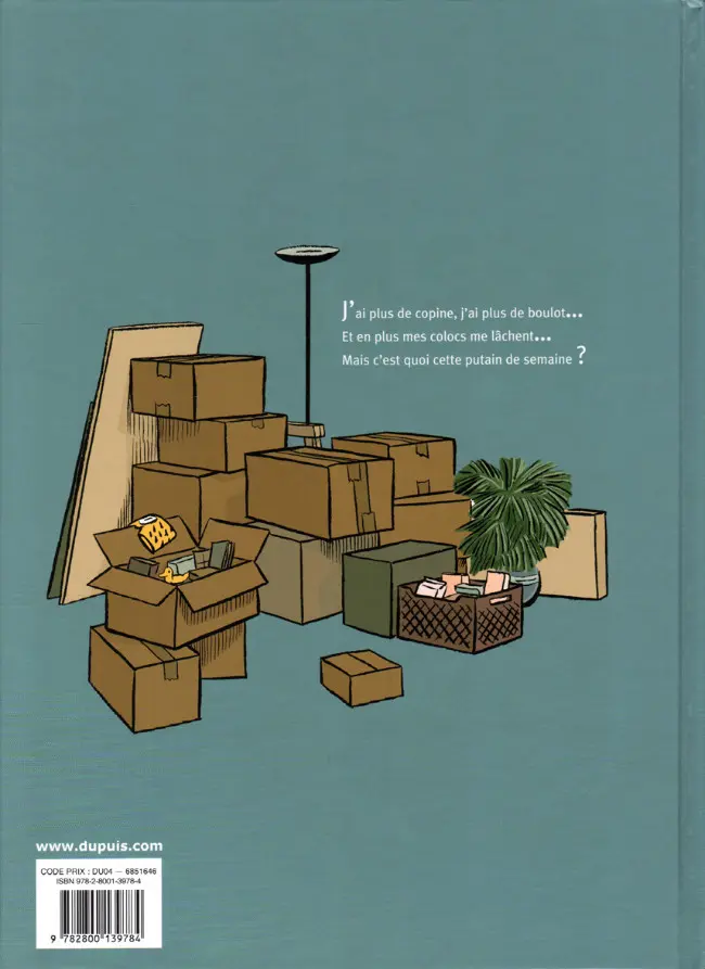 Verso de l'album Les Colocataires Tome 3 Retour sur investissement