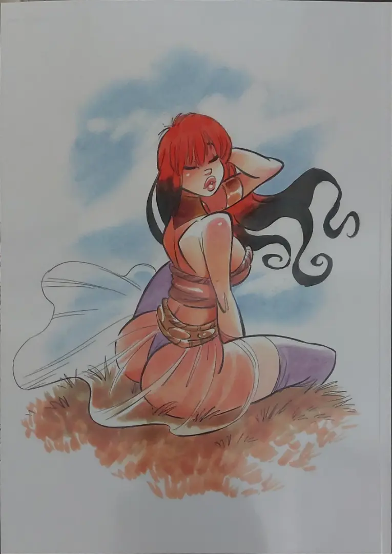 Verso de l'album Witch Memory Maxi book 2