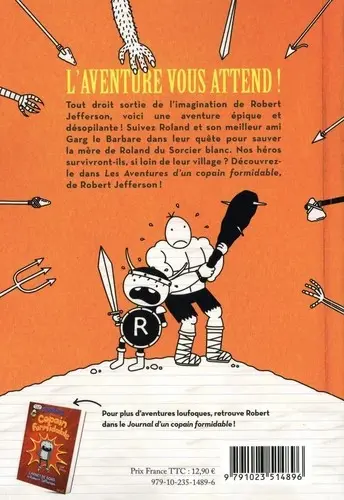 Verso de l'album Journal d'un copain formidable 2 Les aventures d'un copain formidable