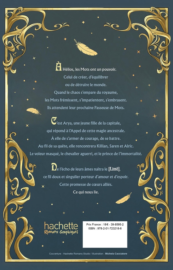 Verso de l'album La Passeuse de Mots