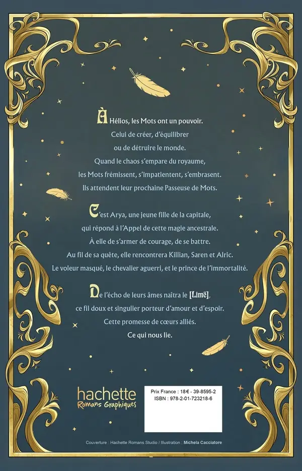 Verso de l'album La Passeuse de Mots