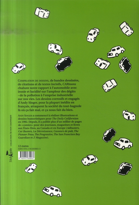Verso de l'album Cartoons Le cauchemard automobile