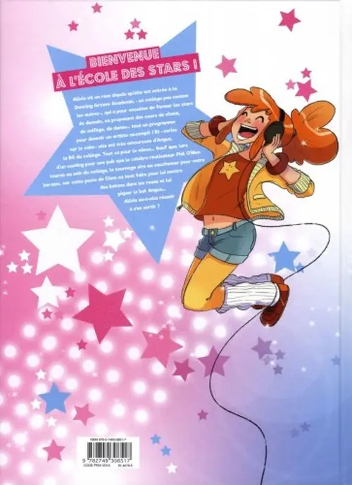 Verso de l'album Dancing groove académie Tome 2 Un casting sous haute tension