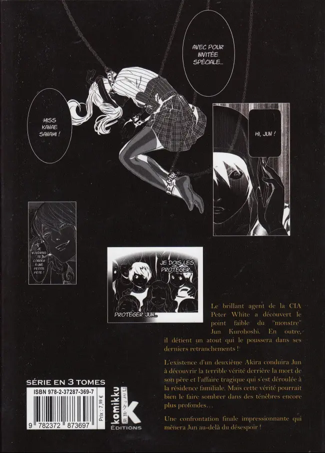 Verso de l'album Devil inside 3