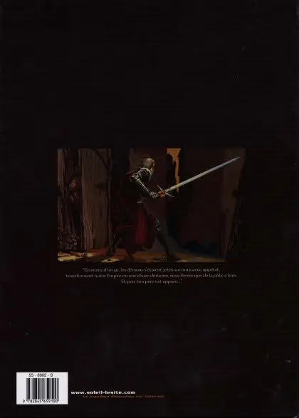 Verso de l'album L'Encyclopédie du Mal Tome 1 La maison de sang