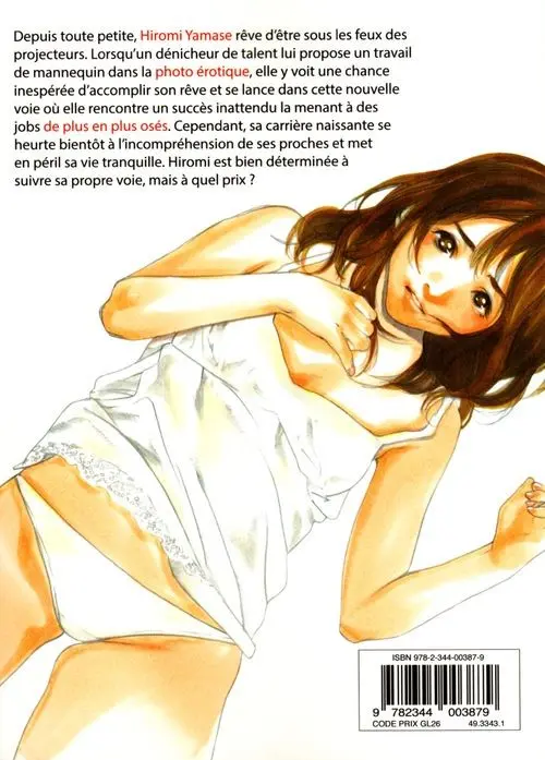 Verso de l'album [Nude] Mihiro x Makoto Ojiro