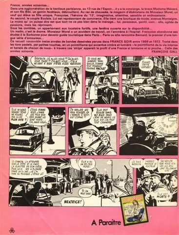 Verso de l'album 13 rue de l'espoir Tome 1
