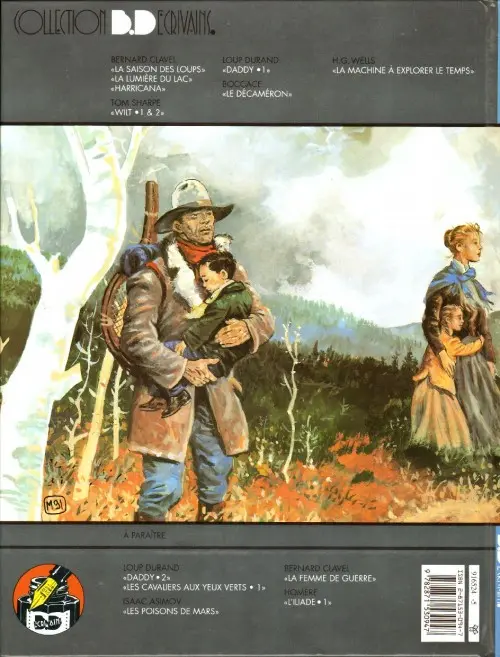 Verso de l'album Harricana