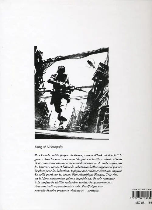 Verso de l'album King of Nekropolis