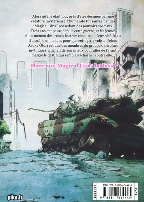 Verso de l'album Magical Task Force Asuka 01