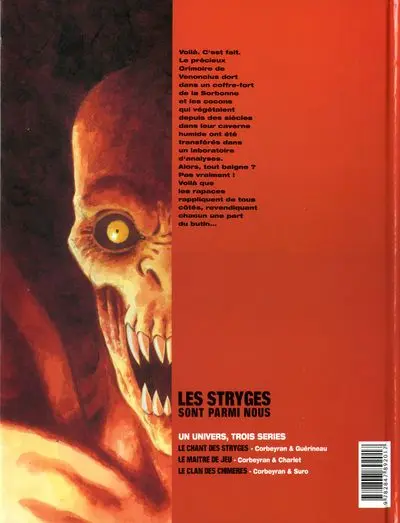 Verso de l'album Le Maître de jeu Tome 4 Descendance