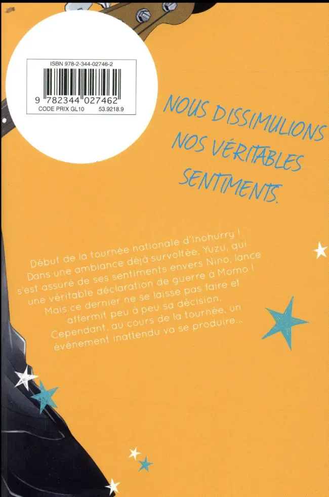 Verso de l'album Masked Noise 9
