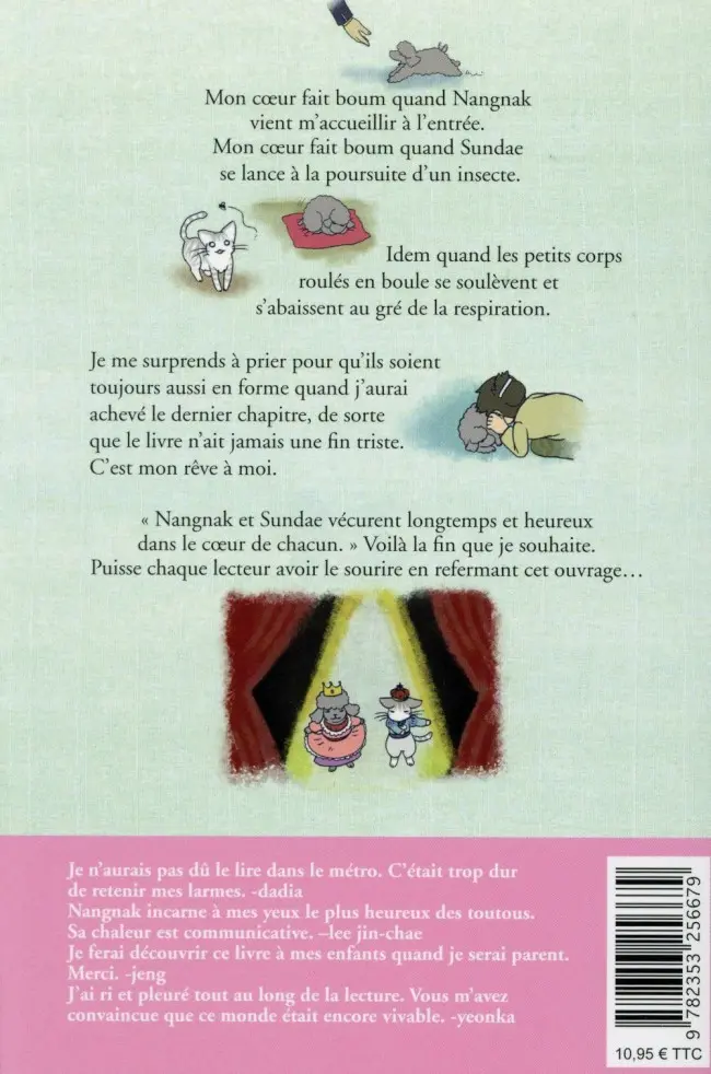Verso de l'album Mon jeune chat et mon vieux chien Tome 3