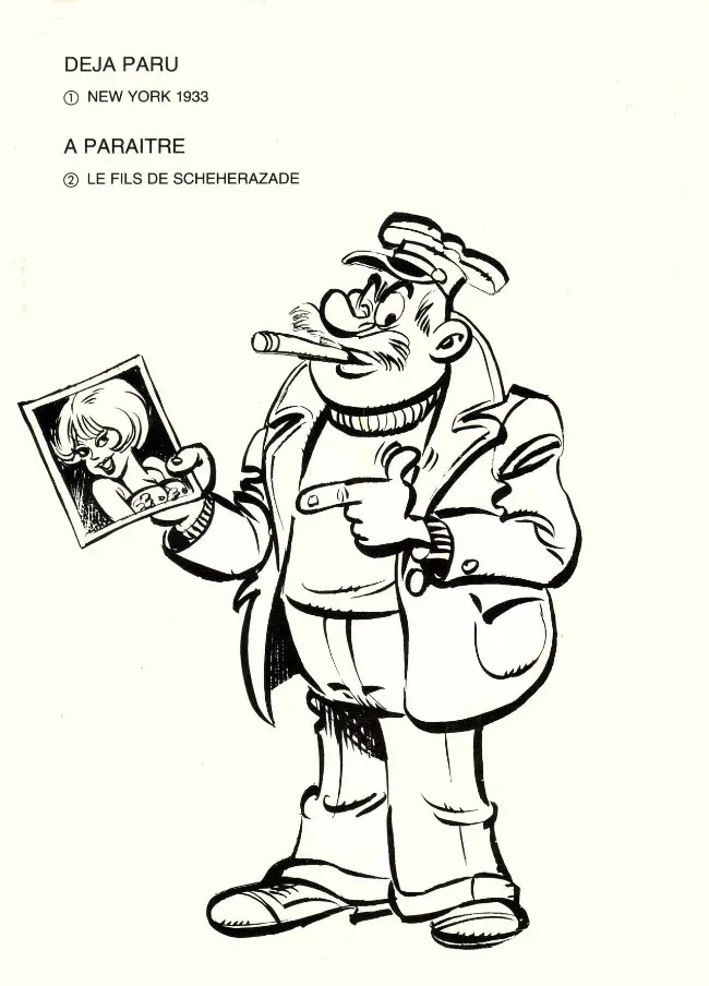 Verso de l'album Mulligan Tome 1 New-York 1933
