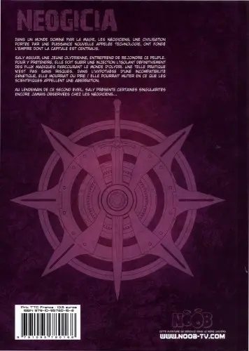 Verso de l'album Néogicia Tome 2 Frères d'armes