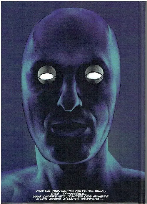 Verso de l'album Nouvelle existence Tome 1