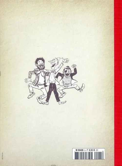 Verso de l'album Les Pieds Nickelés - La collection Tome 6 Les Pieds Nickelés aux Jeux olympiques