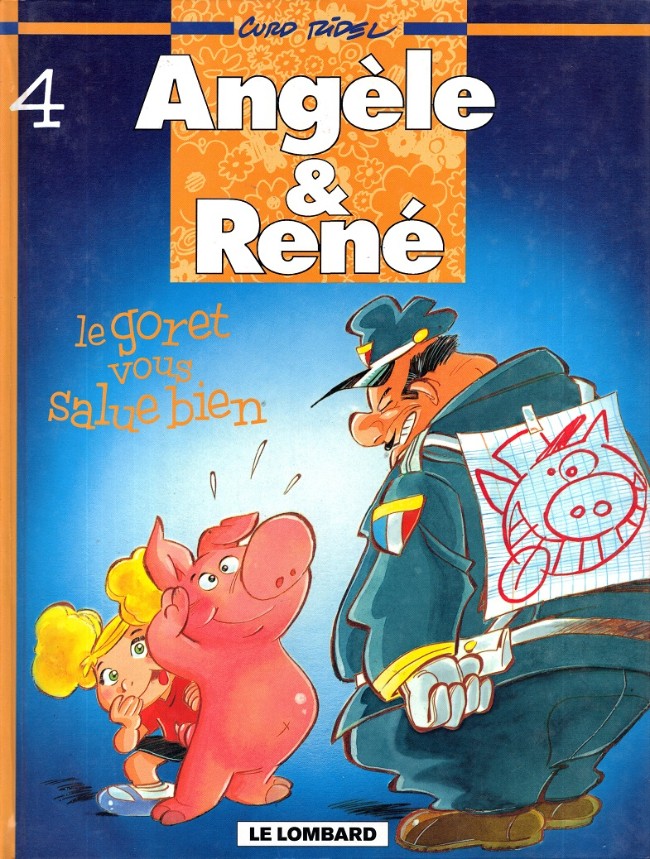 Couverture de l'album Angèle & René Tome 4 Le goret vous salue bien