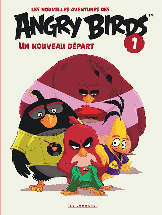 Couverture de l'album Les nouvelles aventures des Angry Birds Tome 1 Un nouveau départ